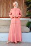 Model Dress with Stitching Detail Pudra - 2