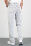 Men's Light Gray Washed Straight/Baggy Fit 100% Cotton Jean Denim Trousers Oli̇ver - 6
