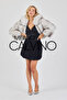 Hooded Fur Jacket Sleeves Detachable - 2