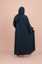 Kulfa Detail Front Open Abaya - 3