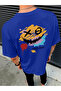 Unisex Men/Women Smile Custom Printed Oversize Cotton T-Shirt