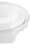 Clear Hinged Flower Bowls – 24 oz | 10 Pieces | Disposable Plastic Salad & Dessert Cont - 7