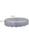 Crystal-Look Plastic Plates – 33 cm | Clear, Elegant Disposable Plates | 1 Kg Bulk Pack - 8