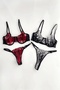 Underwire 2-Piece Advantage Package 4-Piece Lace Unpadded Bra Set (Secret Shipping)
