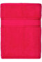 100% Cotton 2-Piece Bath Towel Set 70x140 cm – Red – Soft & Absorbent Premium Towels - 3