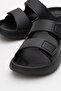 Women's Velcro Slippers BLACK - 3