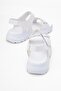 Women's Double Velcro Sandals White - 4