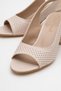 Studded Open Women's Heeled Sandals Ten Skin - 3