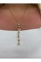 Stone Y Model Gold Steel Necklace - 4