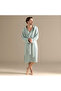 Carra Bambu Bathrobe Smoke Green - 5