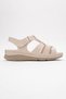 Women's Velcro Sandals Beige - 2