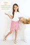 🌸 Girl's Shorts Skirt – Comfortable Fit with Bow Pattern |   For Casual & Stylish Combinations 🌸