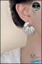 Half Leaf Model Earrings |   100% Steel |   Antiallergic |   Non-Tarnish Lightweight Design