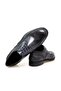 Dark Blue Color Lace-Up Genuine Leather Men's Shoes - 2