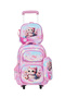 Kiddokit Series Kids Roller Backpack Set of 3 18 inch - Pink/cat - 5