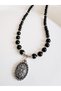 Agate Natural Stone Design Necklace 45 cm - 5