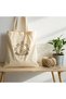 Embroidered Cloth Bag, 100% Cotton Cloth Bag, Embroidered Tote Bag, Shoulder Bag, Embroidered Bag - 5
