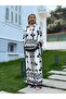 Patterned Casual Shirt and Wide Leg Pants 2-Piece Set - 3