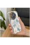 Xiaomi Redmi Note 13 Pro 5g Compatible Case Butterfly Floral Silicone Case Green - 2