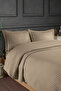 Alinda Double Bedspread Set (240X260 cm) Beige - 3