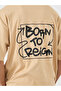Graphic Print Applique Boxy Fit T-Shirt - 4