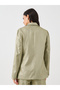 Solid Regular Fit Single Breasted Blazer - 5