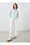 Checked Spread Collar Oversized Shirt - 2