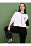Color Block Graphic Print Round Neck T-Shirt