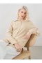 Embroidered Spread Collar Oversized Shirt