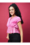 Floral Printed Extended Sleeves Crop Top - 2