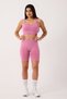 Sally Sports Shorts High Waist Stretchy Shaping and Shaping / Sculpting Seamless Leggings Short Shorts - 5