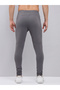 Solid Elasticated Trackpants with Pockets - 4