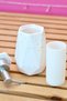 Colorful Terrazzo Patterned Handmade Soap Dish |   Matte Pump Terrazzo Liquid Soap Dispenser |   Bathroom Organizer - 4