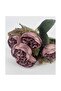 30 cm Purple Peony Rose Arrangement Flowers Vase Pots Ornament - 5