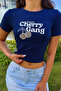 Streetwear Custom Cherry Printed T-Shirt