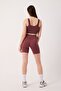 Essential Sports Shorts High Waist Stretchy Shaping and Shaping / Sculpting Seamless Leggings Short Shorts - 7