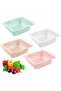 Kitchen Retractable Drawer Organizer Refrigerator Storage Baskets Food Storage Boxes
