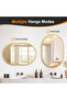 LED Bathroom Mirror, Wall Mounted, Thickened Aluminum 40*60CM - 7
