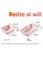 Kitchen Retractable Drawer Organizer Refrigerator Storage Baskets Food Storage Boxes - 6