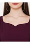 Sweetheart Neck Embellished Waistband Maxi Dress - 2