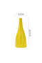 8.5 CM Bright Yellow Ceramic Creative Modern Simple Flower Arrangement Vase Ornaments - 6