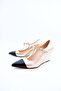 Women's Genuine Leather Wedge Heel Shoes - 4