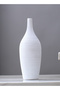 Creative Modern Simple Ceramic Wire Drawing Flower Vase Living Room Decoration - 3