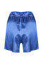 Satin Shorts with Elastic Waist - 3