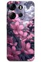Tecno Spark Go 2023 Compatible Flower Pattern Phone Case + Screen Protector - 5796