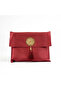 Prayer Rug + Prayer Beads Gift Set (Shantuk Pouch, Claret Red) - 2