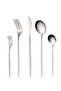 SUNHOME 30-Piece Stainless Steel Cutlery Set White/Silver - 7