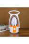 Rechargeable LED Camping Lantern Orange/White - 3