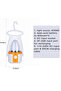 Rechargeable LED Camping Lantern Orange/White - 7
