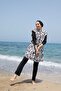 Full-Length Zipper, Adjustable Waist, Hijab-Friendly Swimsuit -131 - 5